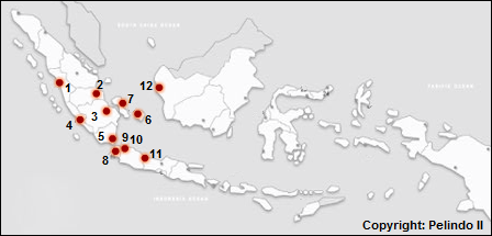 Pelindo Port Locations Indonesia Investments