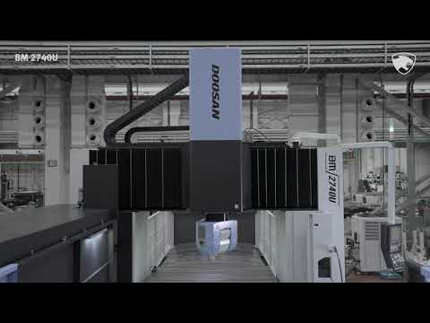 BM 2740U | Universal head | 5 axis double column machining center | DOOSAN CNC