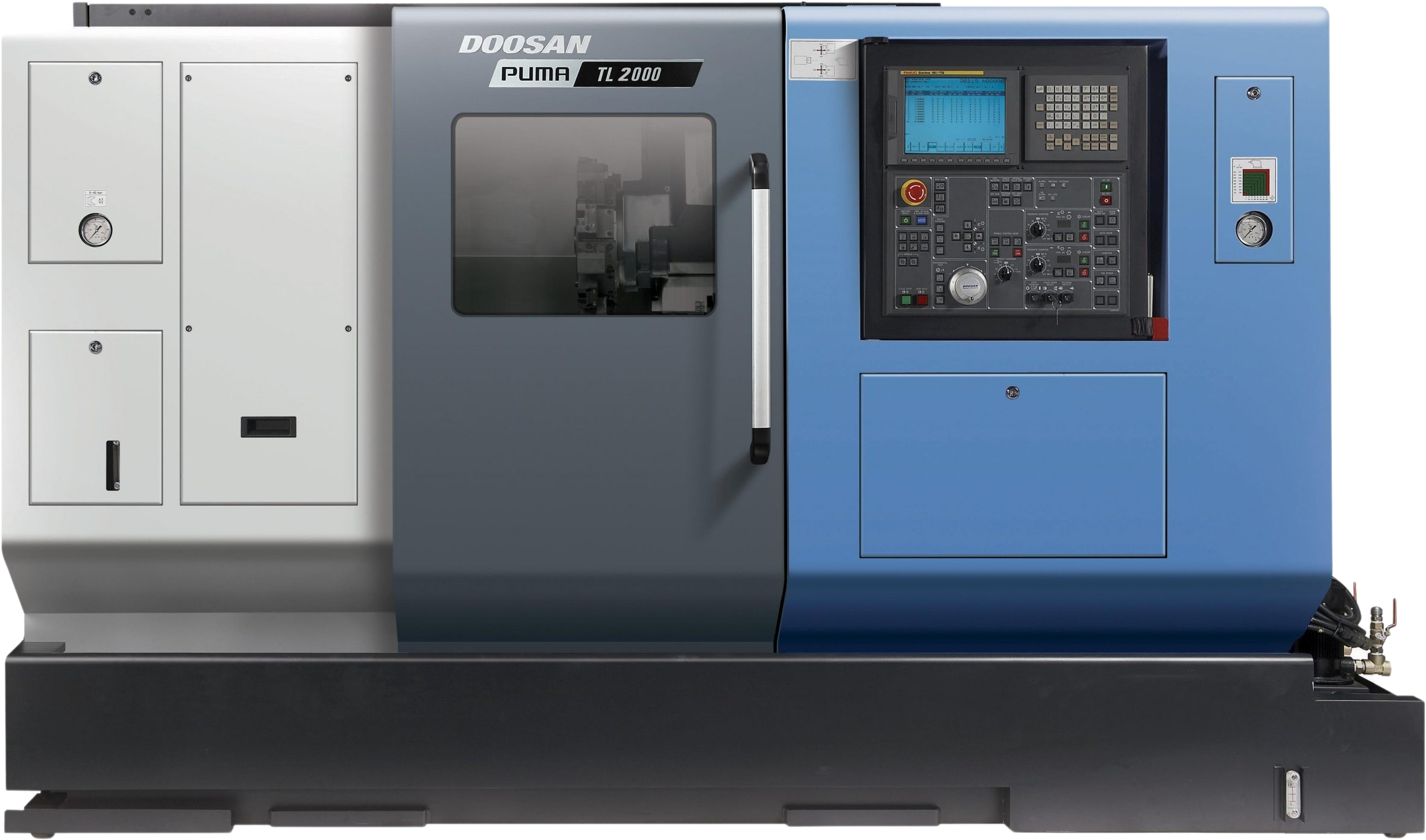 Doosan Puma TL2000 Twin Turret Horizontal CNC Lathes